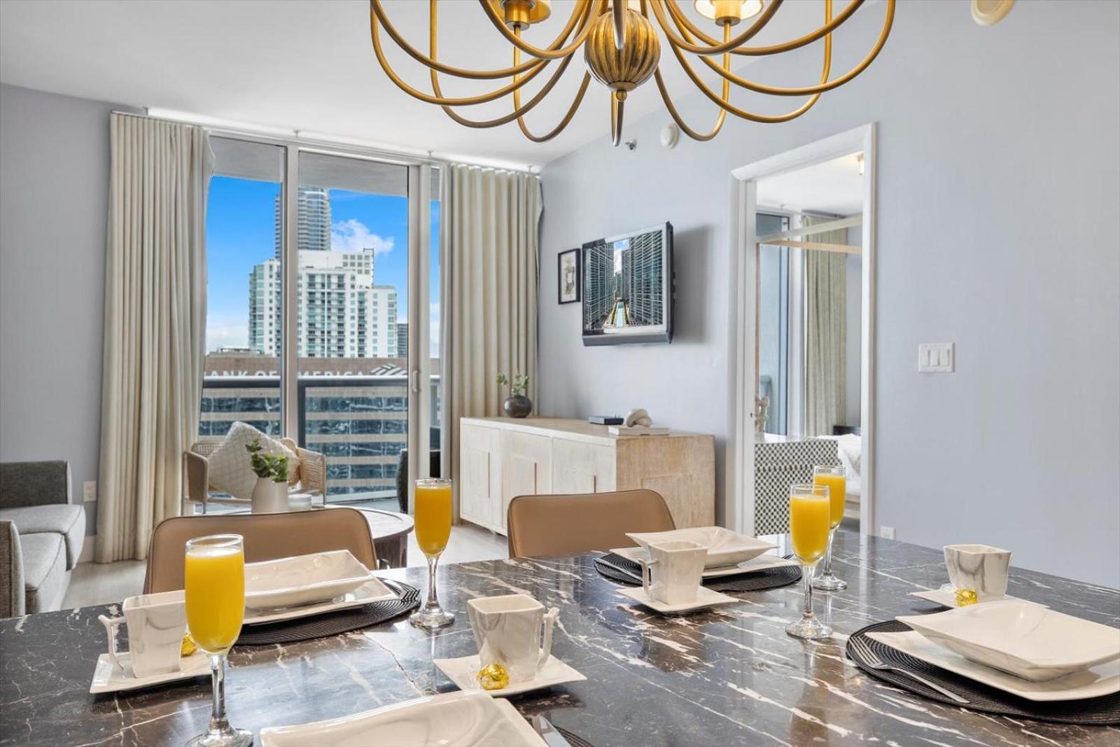 Marvelous Apartment In Brickell Miami Exterior foto
